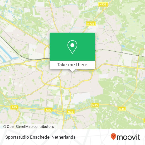 Sportstudio Enschede Karte