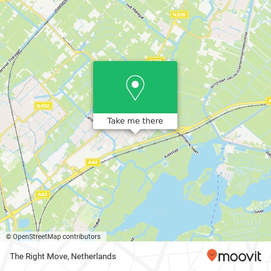 The Right Move map