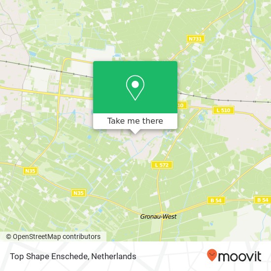 Top Shape Enschede map