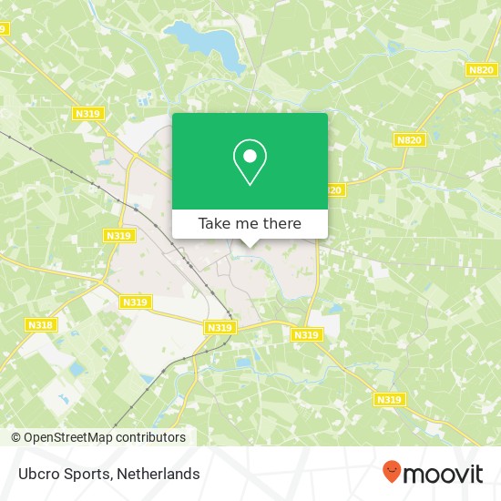 Ubcro Sports map