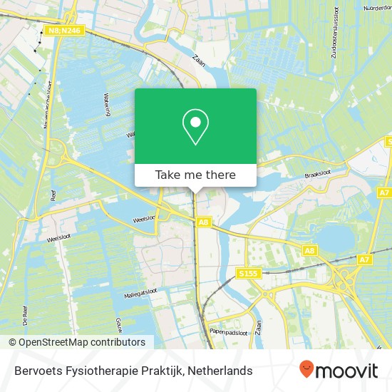 Bervoets Fysiotherapie Praktijk map