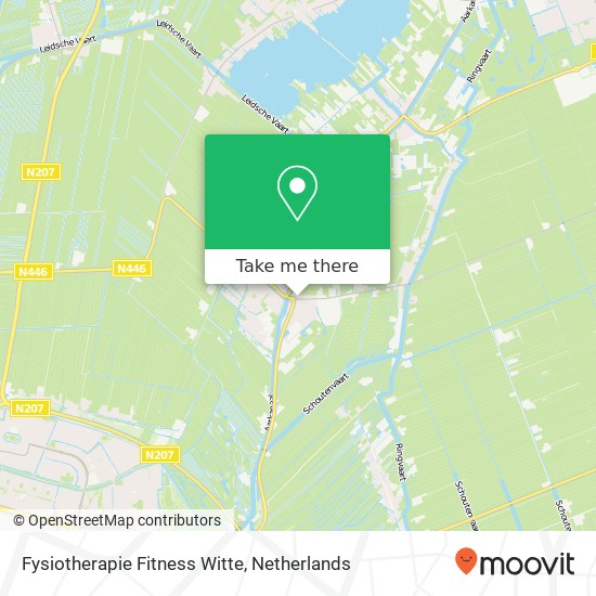 Fysiotherapie Fitness Witte map