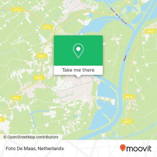 Foto De Maas map