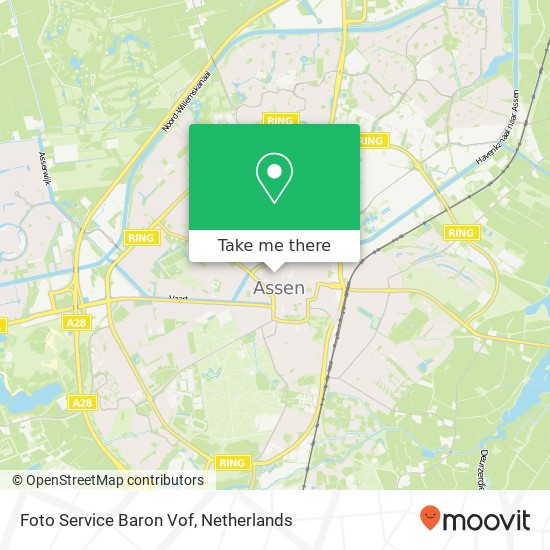 Foto Service Baron Vof map