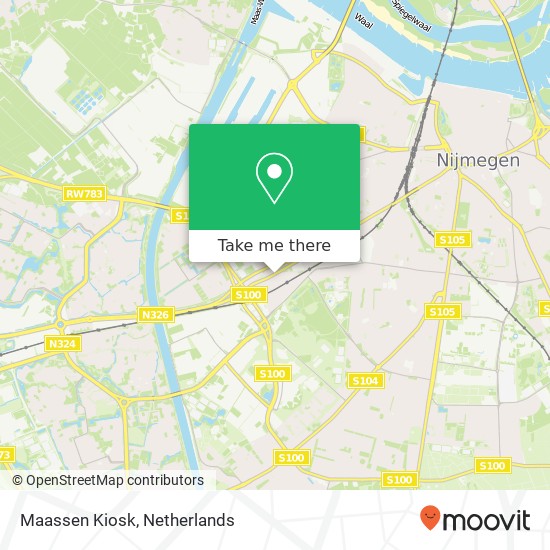 Maassen Kiosk map