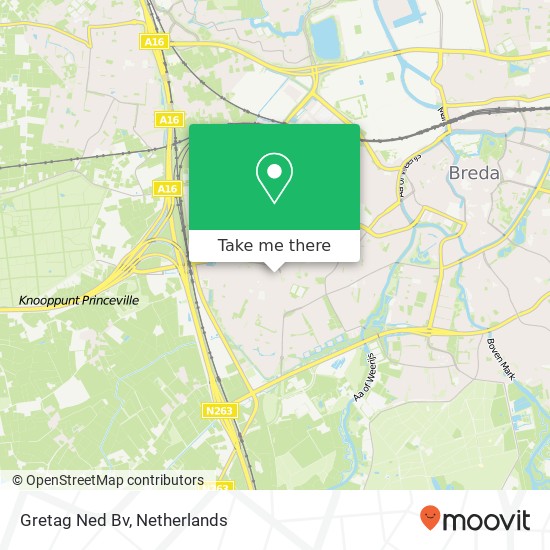 Gretag Ned Bv map