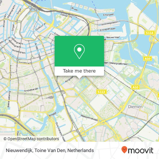 Nieuwendijk, Toine Van Den map