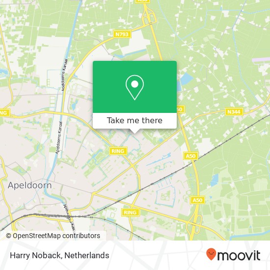 Harry Noback map