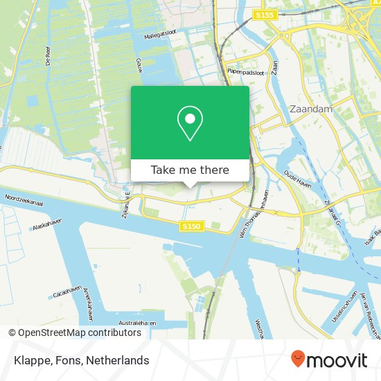 Klappe, Fons map