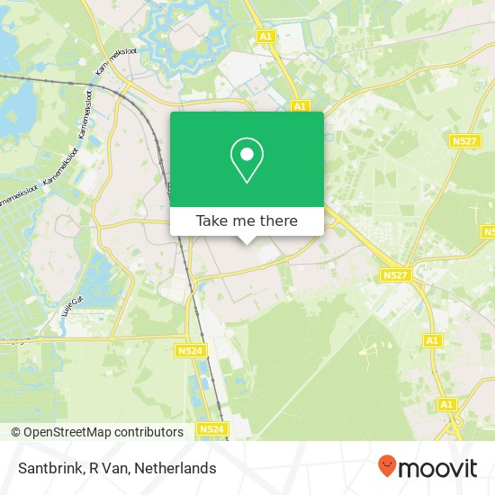 Santbrink, R Van map