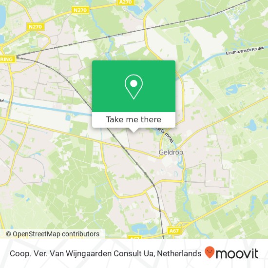 Coop. Ver. Van Wijngaarden Consult Ua map