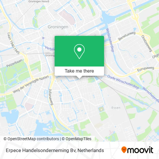 Erpece Handelsonderneming Bv map