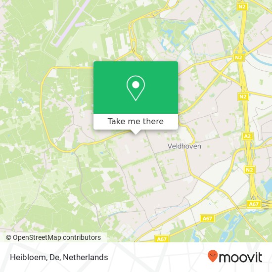 Heibloem, De map