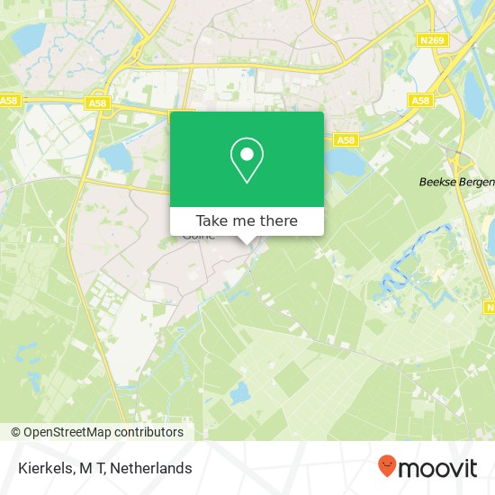 Kierkels, M T map