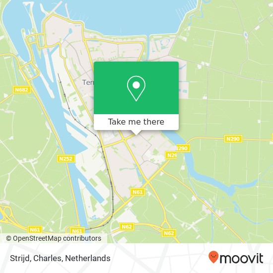 Strijd, Charles map