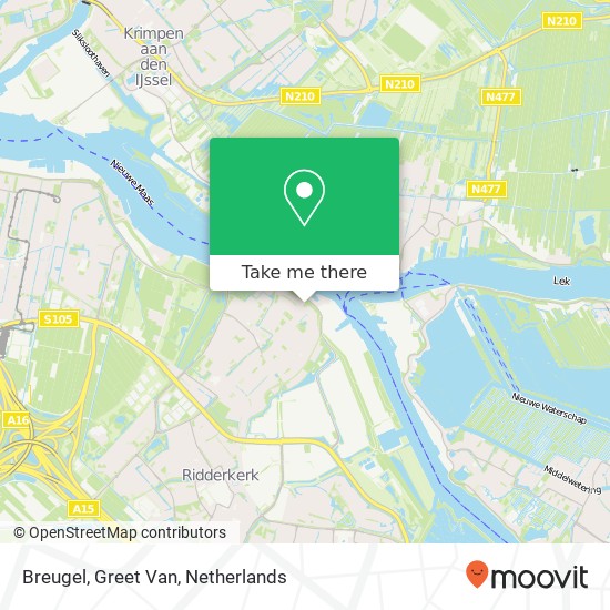 Breugel, Greet Van map