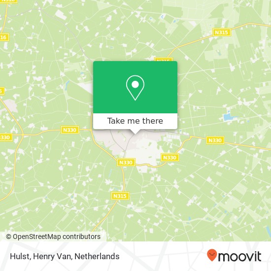 Hulst, Henry Van map