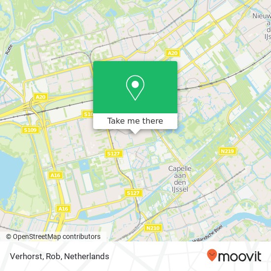 Verhorst, Rob map