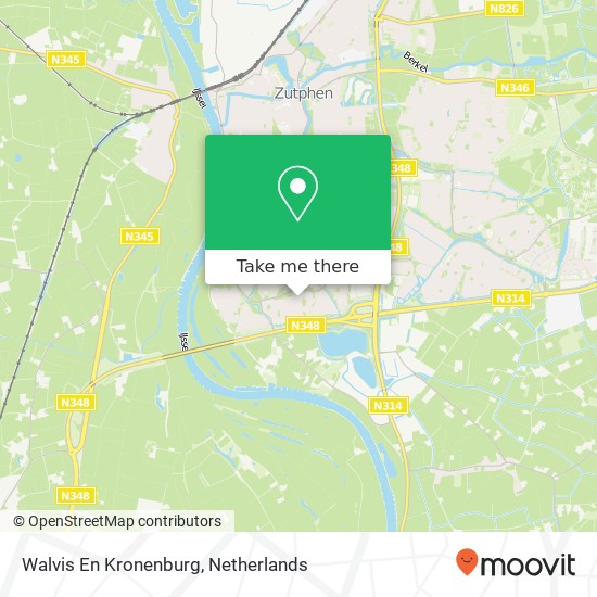 Walvis En Kronenburg map