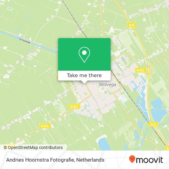 Andries Hoornstra Fotografie map