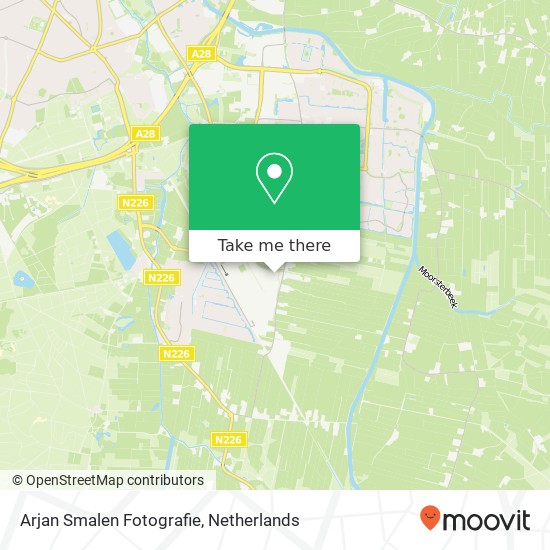 Arjan Smalen Fotografie map