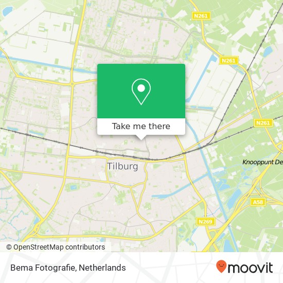 Bema Fotografie map