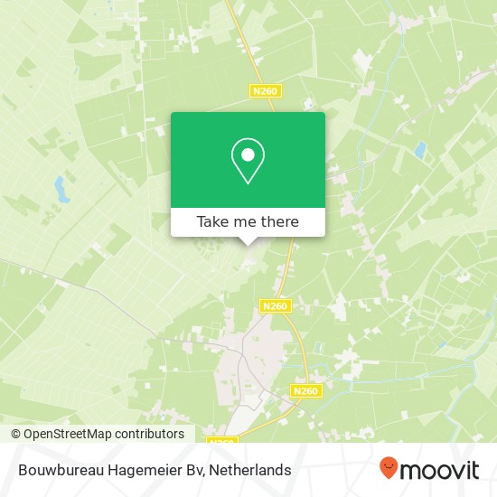 Bouwbureau Hagemeier Bv map