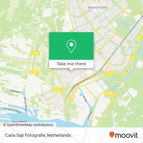 Carla Sap Fotografie map