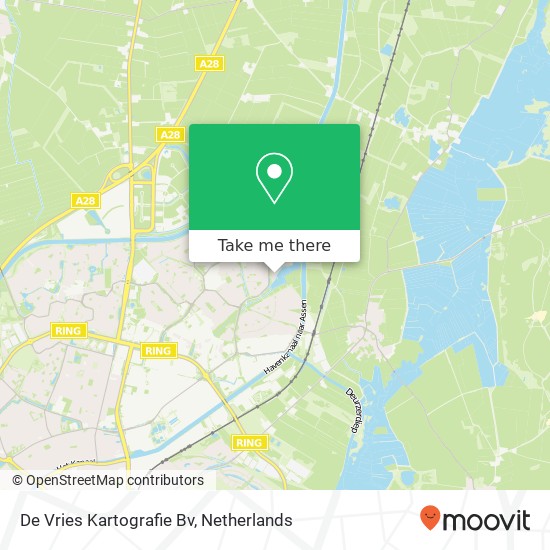 De Vries Kartografie Bv map