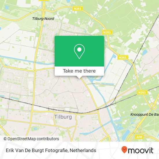 Erik Van De Burgt Fotografie map