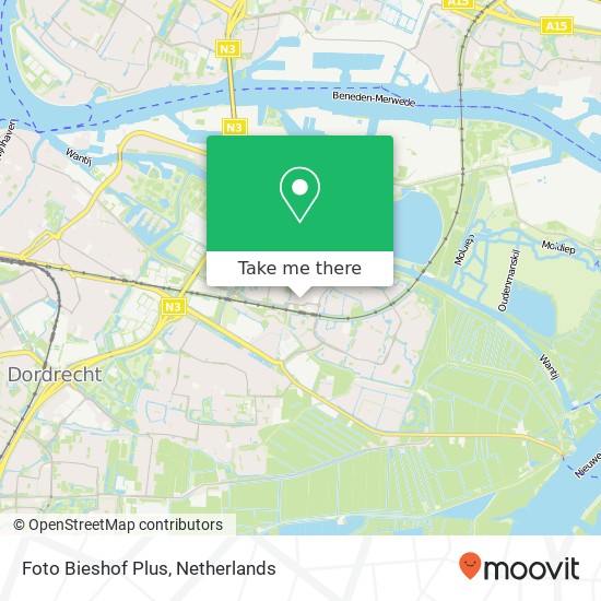 Foto Bieshof Plus map