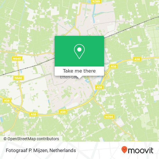 Fotograaf P. Mijzen map