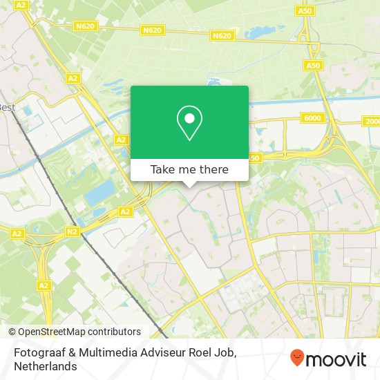 Fotograaf & Multimedia Adviseur Roel Job map