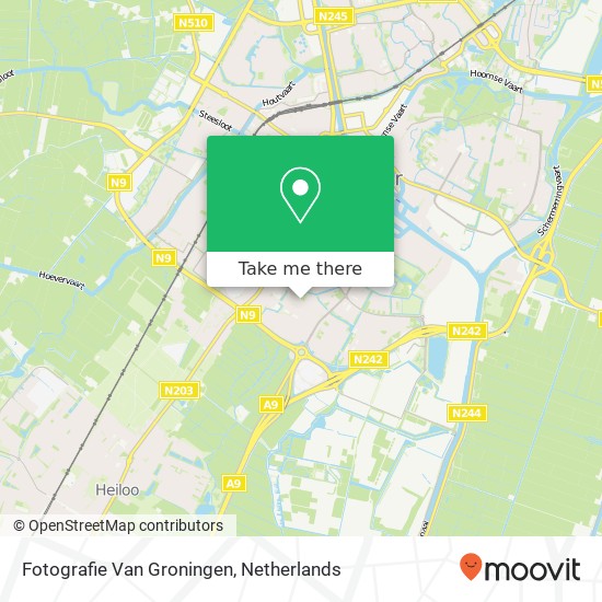 Fotografie Van Groningen map