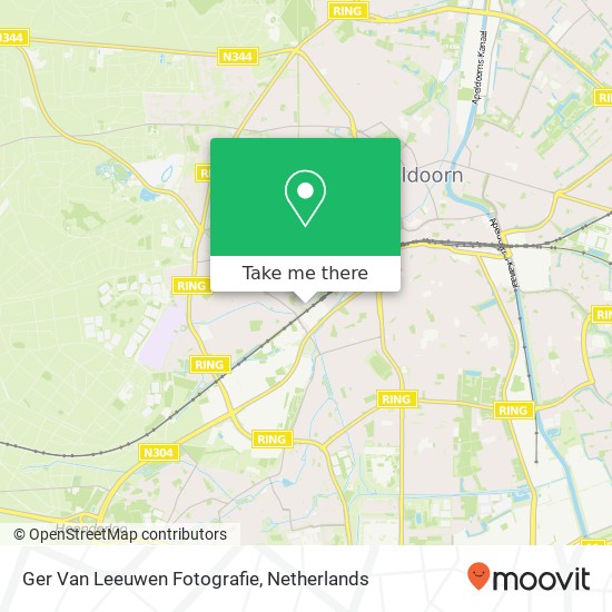 Ger Van Leeuwen Fotografie map