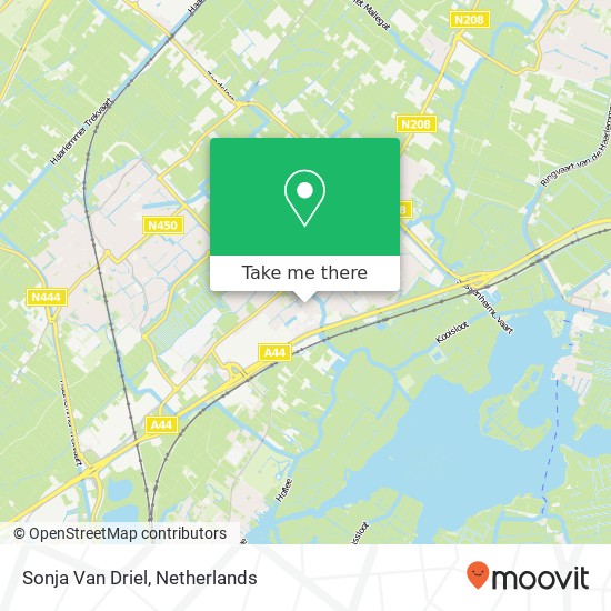 Sonja Van Driel map