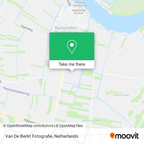 Van De Berkt Fotografie map