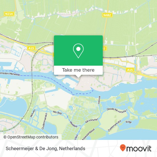 Scheermeijer & De Jong map