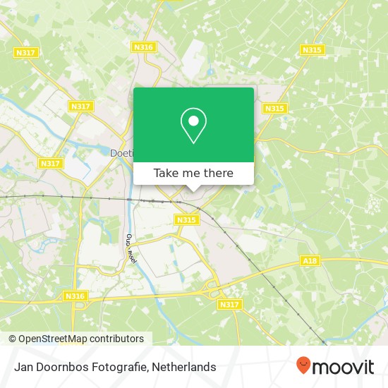Jan Doornbos Fotografie map