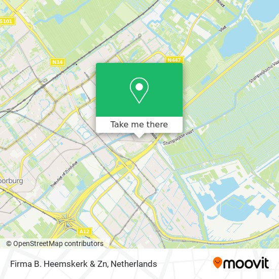 Firma B. Heemskerk & Zn map