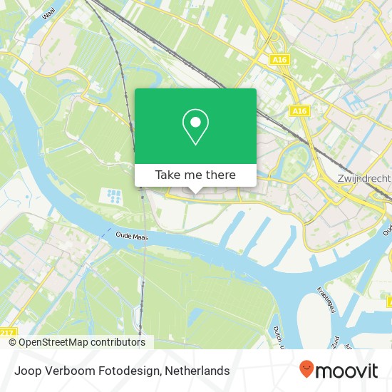 Joop Verboom Fotodesign map