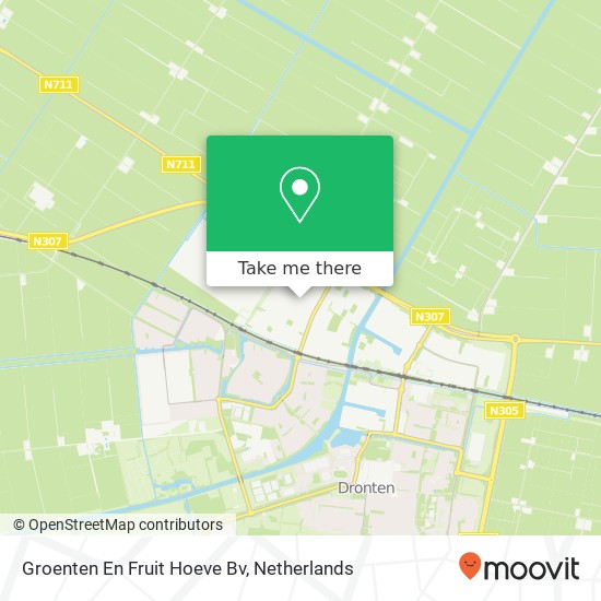 Groenten En Fruit Hoeve Bv Karte