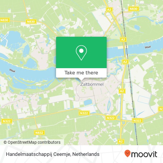 Handelmaatschappij Ceemje map