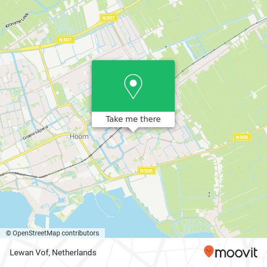 Lewan Vof map