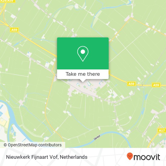 Nieuwkerk Fijnaart Vof map