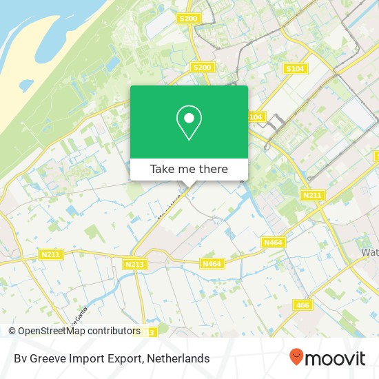 Bv Greeve Import Export map