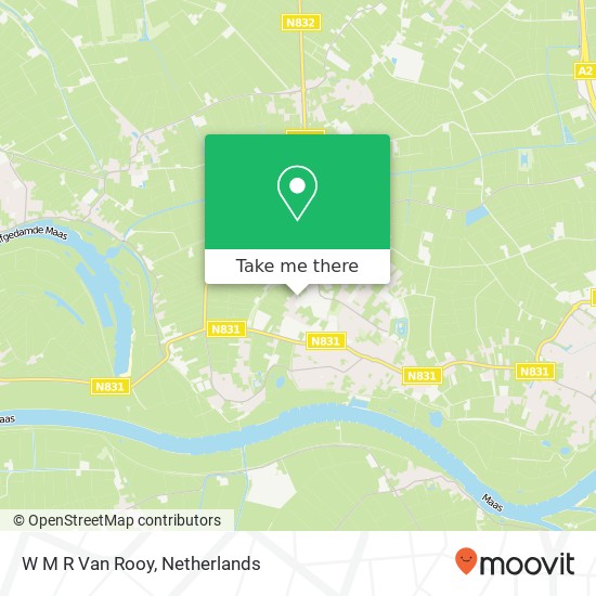 W M R Van Rooy map