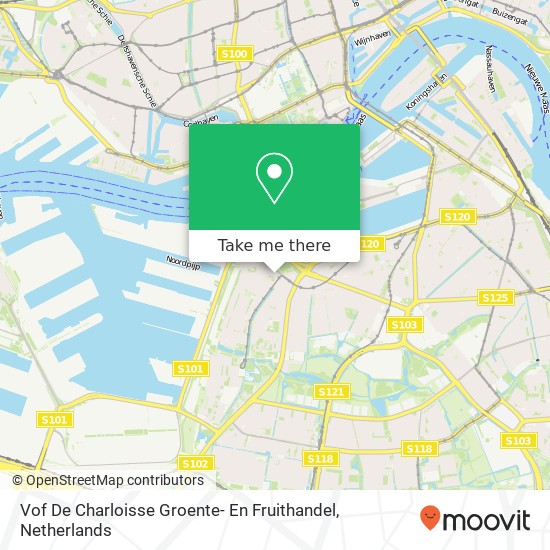 Vof De Charloisse Groente- En Fruithandel map