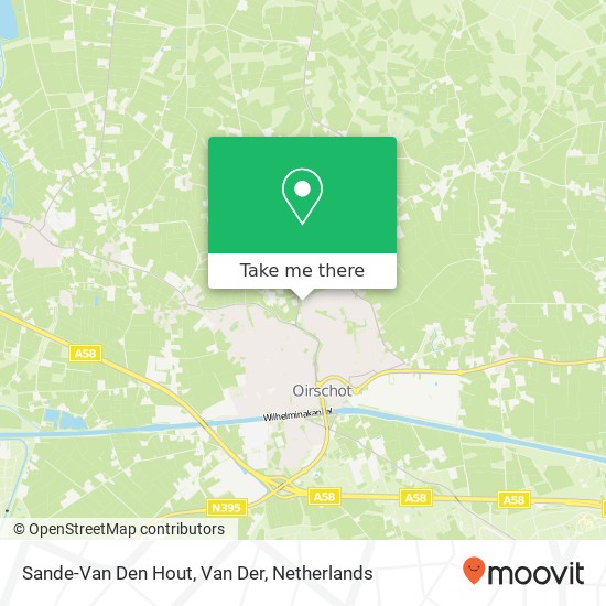 Sande-Van Den Hout, Van Der Karte