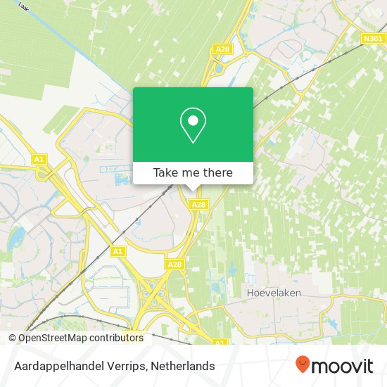 Aardappelhandel Verrips map